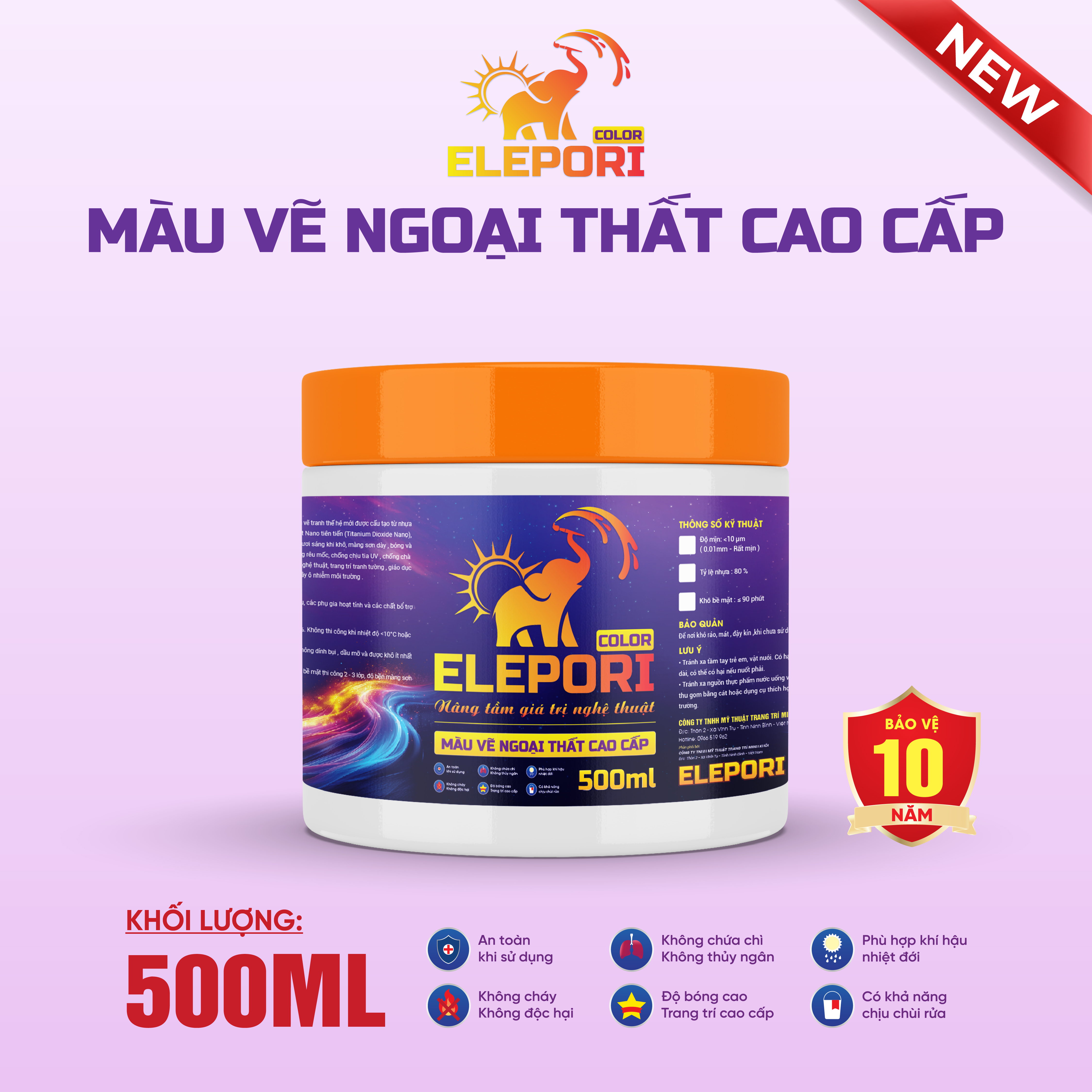 E17 Dung môi pha loãng - phủ bóng